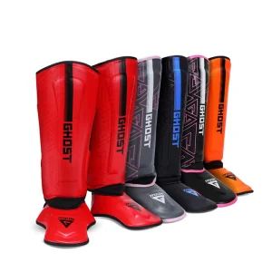 MMA Boxing Taekwondo Shin Guard S M L Customizable Logo Ankle Foot Protector