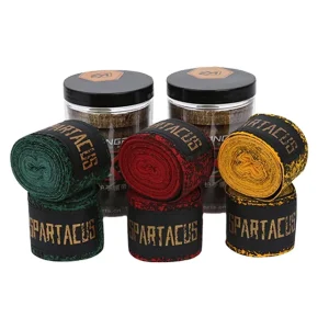 MMA Martial Arts Elasticated Bandages Protective Gear Boxing Hand Wraps For Boxing And Training