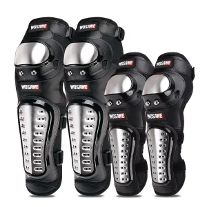 MTB Protective Gear Motorcycle Knee Pads Elbow Protector Adult Downhill Motocross Armor Knee Guard Protection