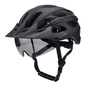 Magnetic Lens Adjustable Breathable Lightweight Durable Unisex Cycling Riding Helmet Tail Light Safety Gear Goggles Protective