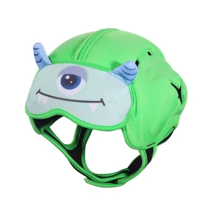 Mambobaby Green Monster Wings Baby Safety Helmet Adjustable Toddler Head Protector for Crawling & Walking