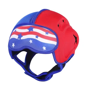 Mambobaby Star Spangled Baby Safety Helmet Adjustable Toddler Head Protector for Crawling & Walking