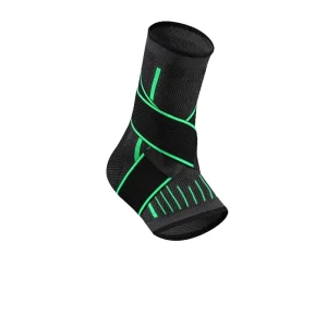 Manufacturer Custom Color Neoprene Knitted Unisex Basketball Sport Knee Ankle Bandage Brace Breathable Portable Compression
