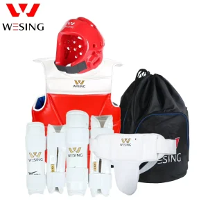 Martial Arts Equipment 6 Piece Taekwondo Sparring Protective Gear Set