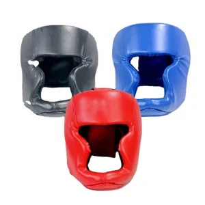 Martial Arts Gear Kit Wushu Sanda Kungfu Taekwondo Protections MMA Helmets Sports Head Guards Including Mouthguard Boxing Pu