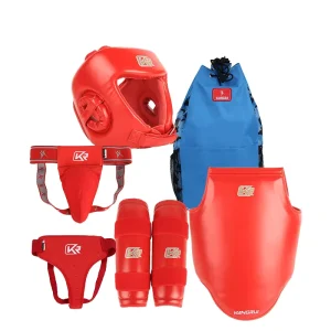 Martial Arts Sanda Sparring Gear Set Sanda Protective Gear Sanda Equipment