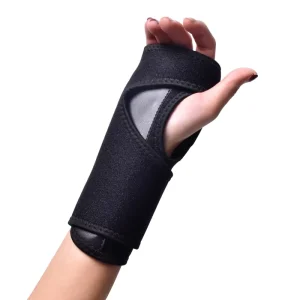 Meclon Adjustable Wrist Pain Thumb Guard Stabilizer Neoprene Wrist Support Brace with Metal Support