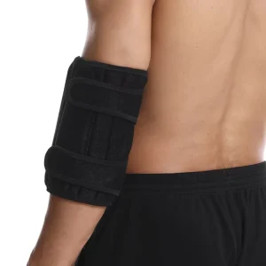 Medical Aluminum Support Neoprene Foam Padding Soft Flexible Breathable Elbow Sleeve Brace Sport Protection Elbow Treatment