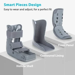 Medical Anti Slip Ankle Support Air Light Walking Boot with CE ISO Certified Walking Brace