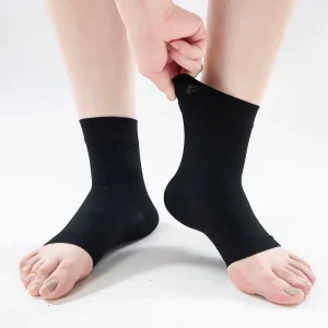 Medical Compression Breathable Ankle Sleeve with High Elasticity Comfort Ankle Brace for Men Women Daily & Sports Training Use