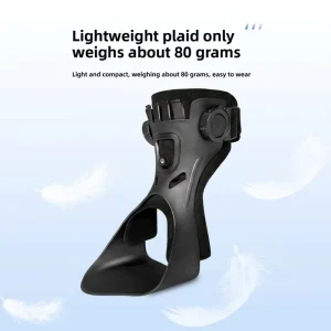 Medical Foot Drop Orthosis Adjustable Ankle Brace Dial Tension Foot Drop Corrector Stroke Rehabilitation Physical Therapy