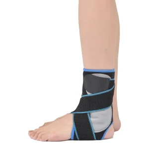 Medical Grade Adjustable Ankle Support Brace for Post Injury Rehabilitation and Chronic Ankle Pain Management