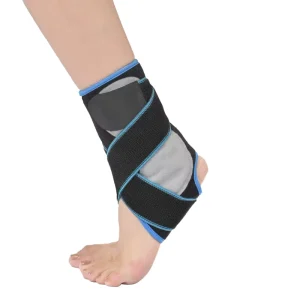Medical Grade Adjustable Ankle Support Brace for Sprain Recovery Sports Injury Protection and Pain Relief