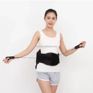 Medical Grade Adjustable Pully System Drawstring Waist Support Lumbar Back Brace