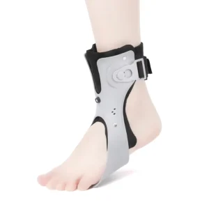 Medical Grade Nylon Ankle Support Brace for Sports Training Rehabilitation New Buckle Airbag Fixed Foot Correction Cross Border