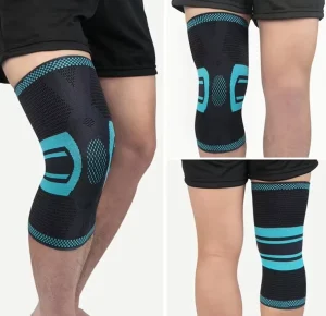 Men Compression Knee Brace Running Working Compression Knee Brace Sleeve Sport Knee Protector Sleeves