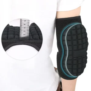 Men Women Anti-Collision Arm Sleeve Compression Padded Elbow Protector Football Kids Youth Adult Elbow Brace