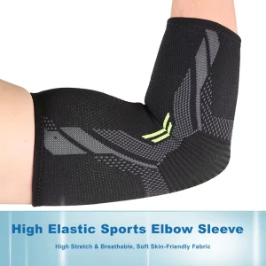Men Women Basketball Cycling Sports Protective Gear Custom Nylon Compression Breathable Sweat Wicking Elbow Arm Sleeves