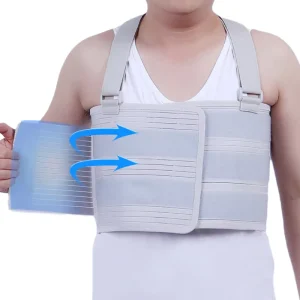 Men Women Chest Broken Fracture Injury Flexible Sternum Support Belt Post Operative Care Rib Flare Brace