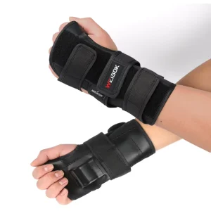 Men Women Child Hand Protector Flexible Neoprene Wrist Guards for Skating Skiing Snowboarding Roller Sports Gear Protection