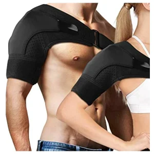 Men Women Compression Breathable Sports Protective Shoulder Support Adjustable Elastic Neoprene Shoulder Brace