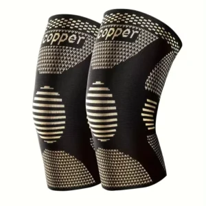 Men & Women Copper Knee Brace Compression Sport Support for Injury Arthritis Pain Relief Protective Knee Sleeve