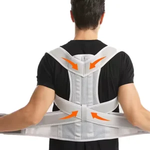 Men Women Posture Corrector Belt With Protection Shoulder Back Support Adjustable Sport Use