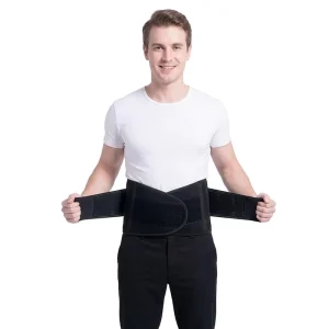 Men Women Waist Trainer Brace Belt Back Support Band Low Lumber Support Wrap for Motorcycle Riding Motocross