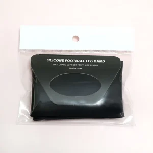 Men Women Youth Shin Guards with Silicone Grip Straps for Soccer Plastic Gear with Printed Logo Non slip