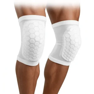 Men Women’s Honeycomb Short Knee Pads Outdoor Sports Protective Gear Fitness Safety Equipment for Football
