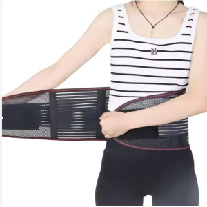 Men and Women Adult Back Brace Breathable Waist Lowerback Support Belt