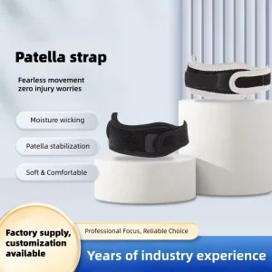 Men and Women Knee Support for Running Cycling Jumping Rope Shock Absorption Compression Patella Protection