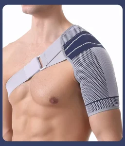 Men and Women’s Sports Shoulder Protector Pressure Breathable Shoulder Protector Basketball Fitness Adjustable Shoulder Strap