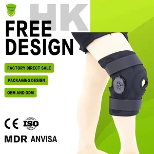 Meniscus Knee Injury Patella Support Protector Neoprene Hinge Thick Breathable Professional Protection Flexible Elastic Knee Pad