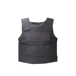 Men’s Dual Safety Tactical Vest Lightweight Black Polyester Ballistic & Polyethylene for Kevlar Hidden Stab Resistant Armor