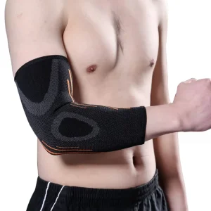 Mens Moisture Wicking Medical Compression Arm Support Compression Arm Sleeve Elbow Support Brace Compression Sleeve for Tennis