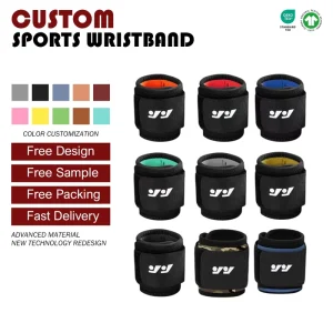 Men’s Neoprene Material Sports Wristbands Compression Bandages For Basketball Badminton Volleyball Fitness Safety Product