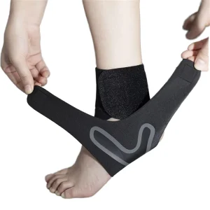 Men’s Women’s Anti Sprain Elastic Sports Ankle Support Ankle Guard for Basketball Stabilizer Breathable Pressurized