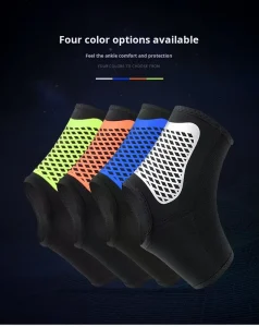 Men’s Women’s Anti Sprain Elastic Sports Ankle Support Ankle Guard for Basketball Stabilizer Breathable Pressurized Custom Logo