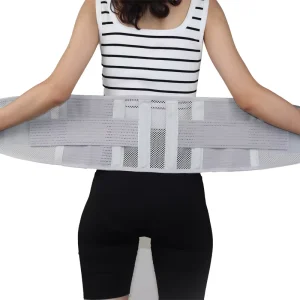 Men’s & Women’s Comfortable Lumbar Belt Removable Stays & Lower Back Compression Offers Pain Relief Waist Support Brace
