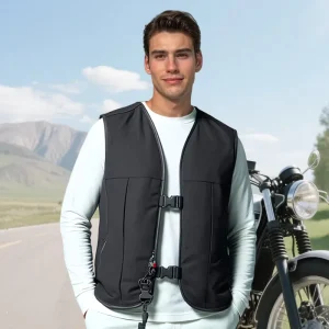Men’s Women’s Kids Comfortable Airbag Vest Printed Protective Gear for Horse Motorcycle Riding Jacket