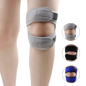 Men’s Women’s Professional Sports Fitness Training Knee Pads SBR Material Soft Comfortable Shock Absorption Pressure Protection