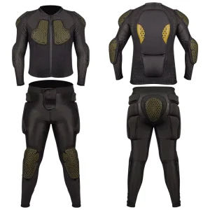 Men’s Women’s Winter Sports Cycling Protective Gear Anti-Collision Anti-Fall Equipment Plus Size Ski Motorcycle Auto Racing Wear