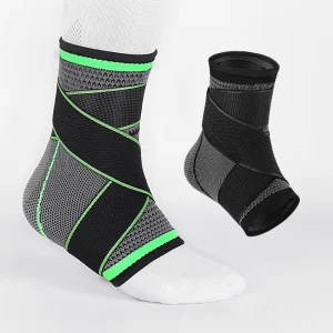 Men’s and Women’s Compression Elastic Nylon Knitted Ankle Support Strong Sports Protection Brace