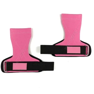 Microfiber Fitness Workout Hand Grips Palm Guards Calleras Weightlifting Wrist Straps