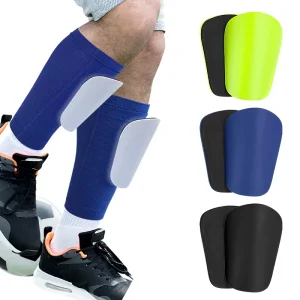 Mini Football Shin Guards Thickened Double Layer PP Material Adult Children Calf Insert Fixed Protectors for Multi Sport Use
