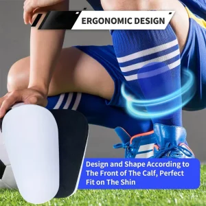 Mini Shin Guards for Soccer Players Tiny Shin Pads for Men Sports Safety Equipment