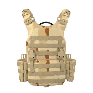 Modular Assault System (MAS) Tactical Plate Carrier Outdoor Training Safety Combat Equipment OCP Camouflage
