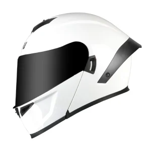 Modular Flip up Motorcycle Helmet DOT Approved Built in Sun Visor Hands Free Communication Ready