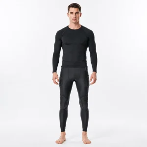 Moisture Wicking High Density Shockproof 7 Pad American Football Pants Pro Quality Impact Protection Sports Wear